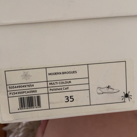 NEW Charlotte Olympia Multi Leather Brogues 35 - Picture 11 of 11